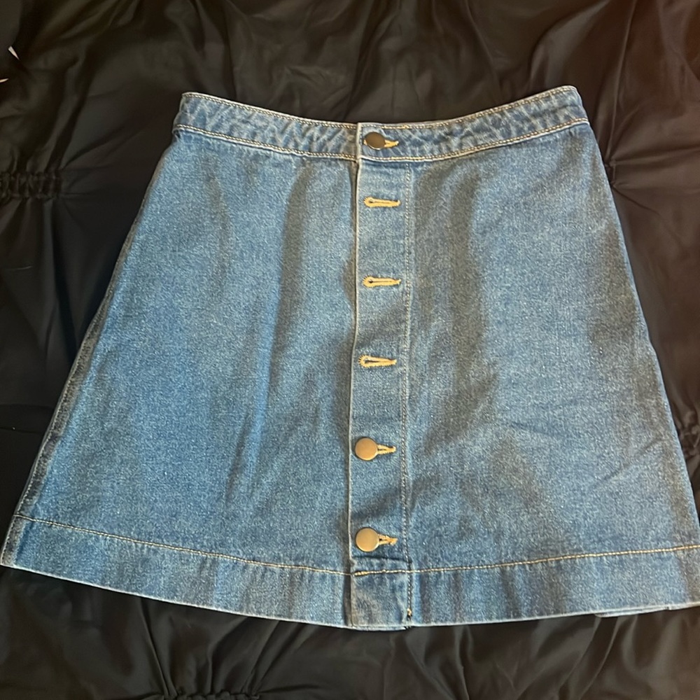 American apperal denim skirt